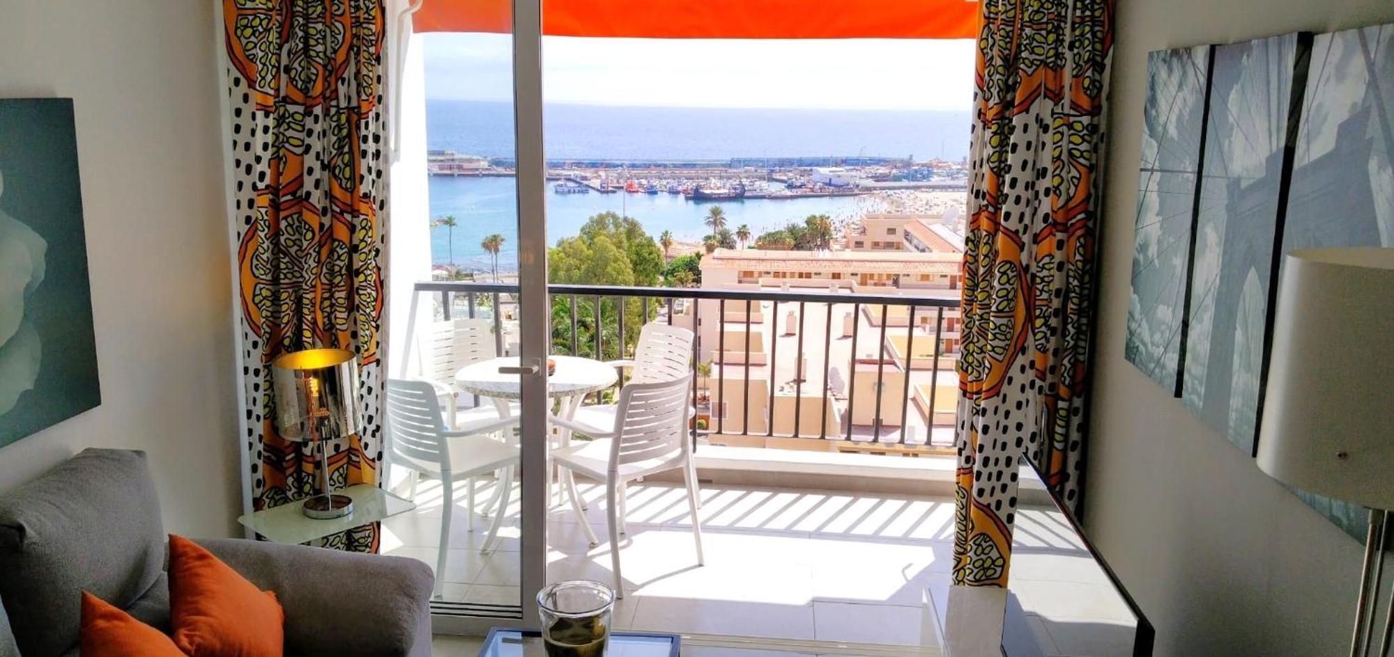 Los Cristianos Appartement Orange Trees Vue Mer Panoramique Exterior foto